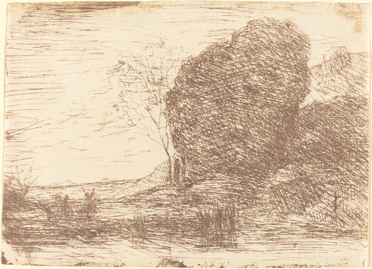 Fest af Pan af Jean Baptiste Camille Corot