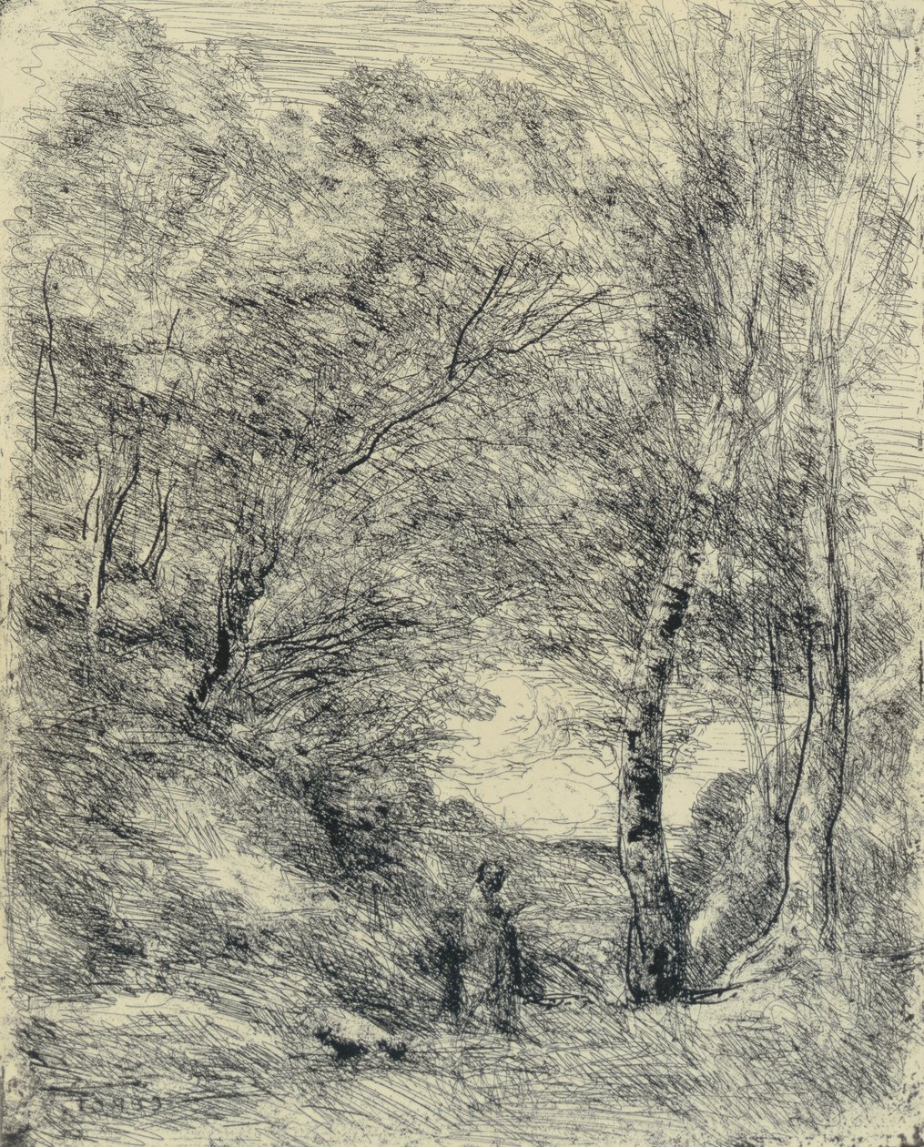 Horaces have af Jean Baptiste Camille Corot