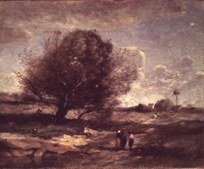 Minder om Picardie af Jean Baptiste Camille Corot