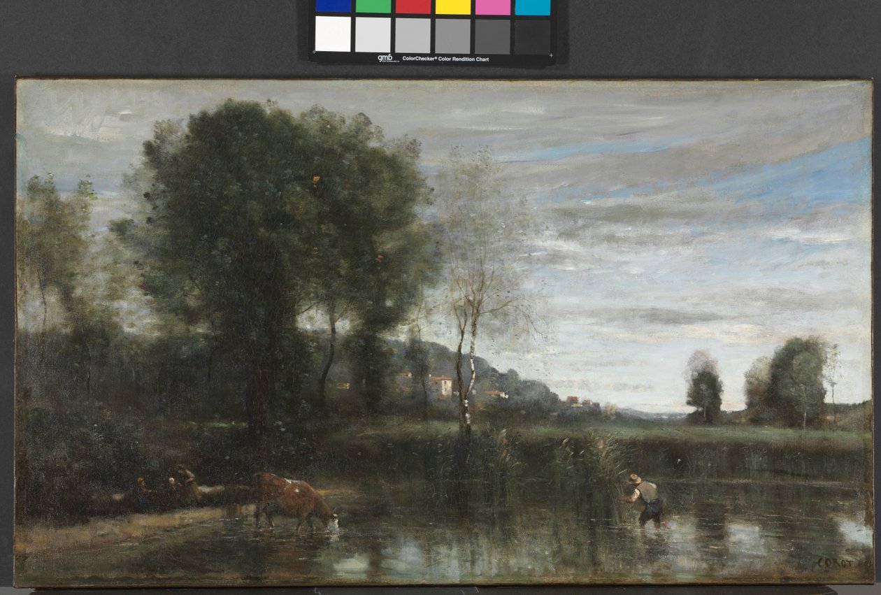 Dam ved Ville-d"Avray, slutningen af 1860