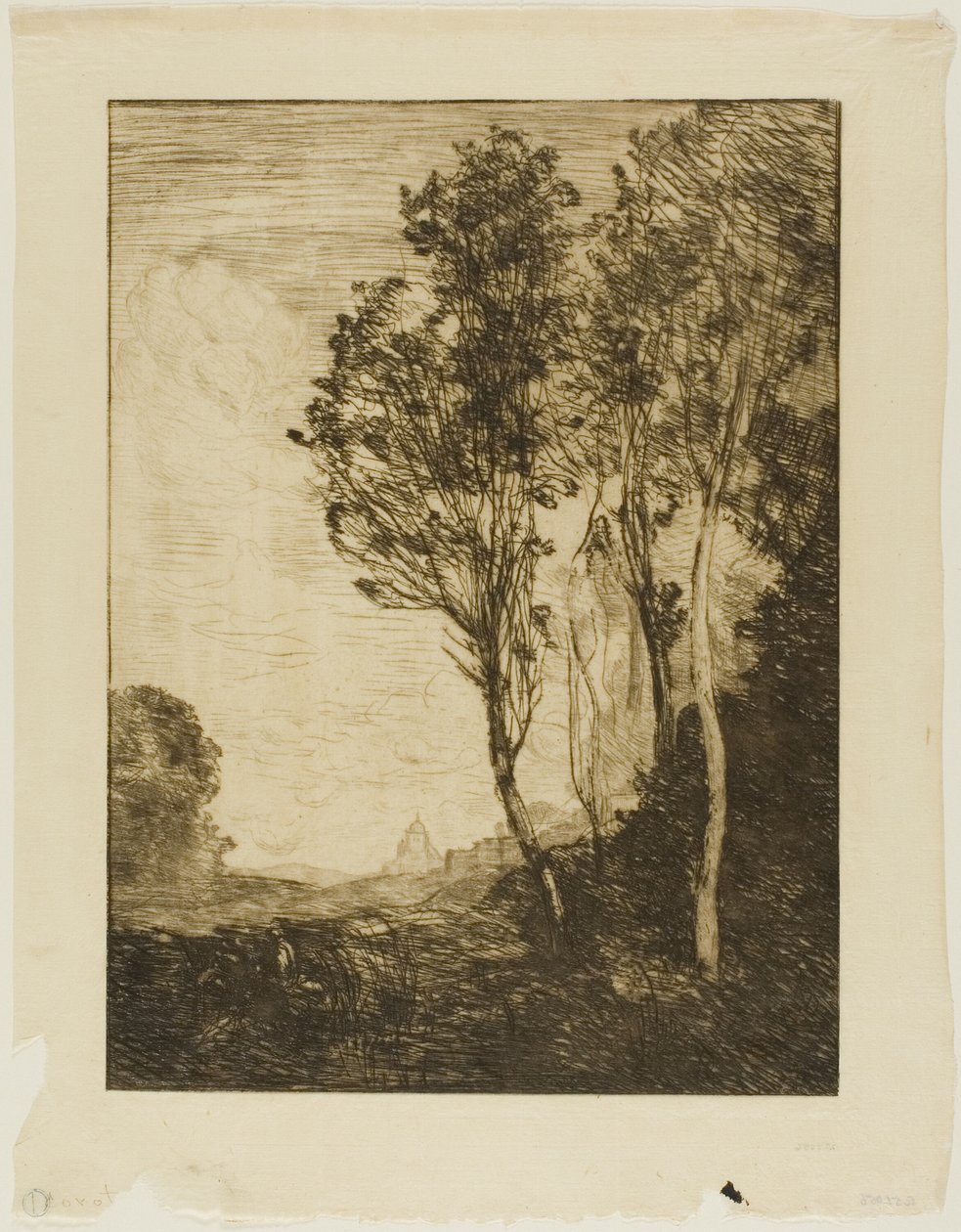 Erindring om Italien af Jean Baptiste Camille Corot