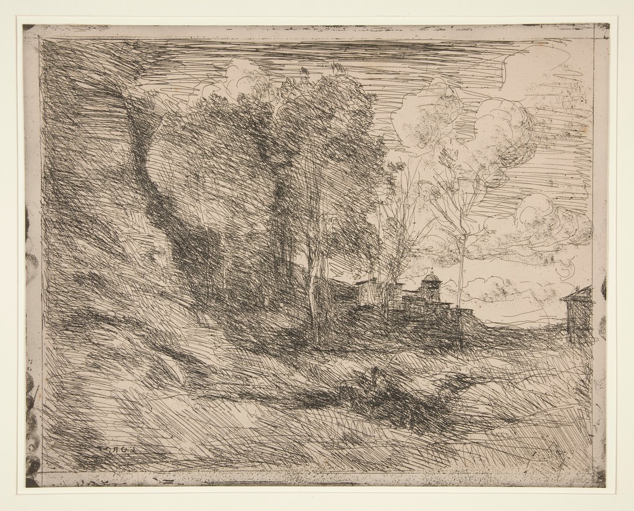 erindring om af Jean Baptiste Camille Corot