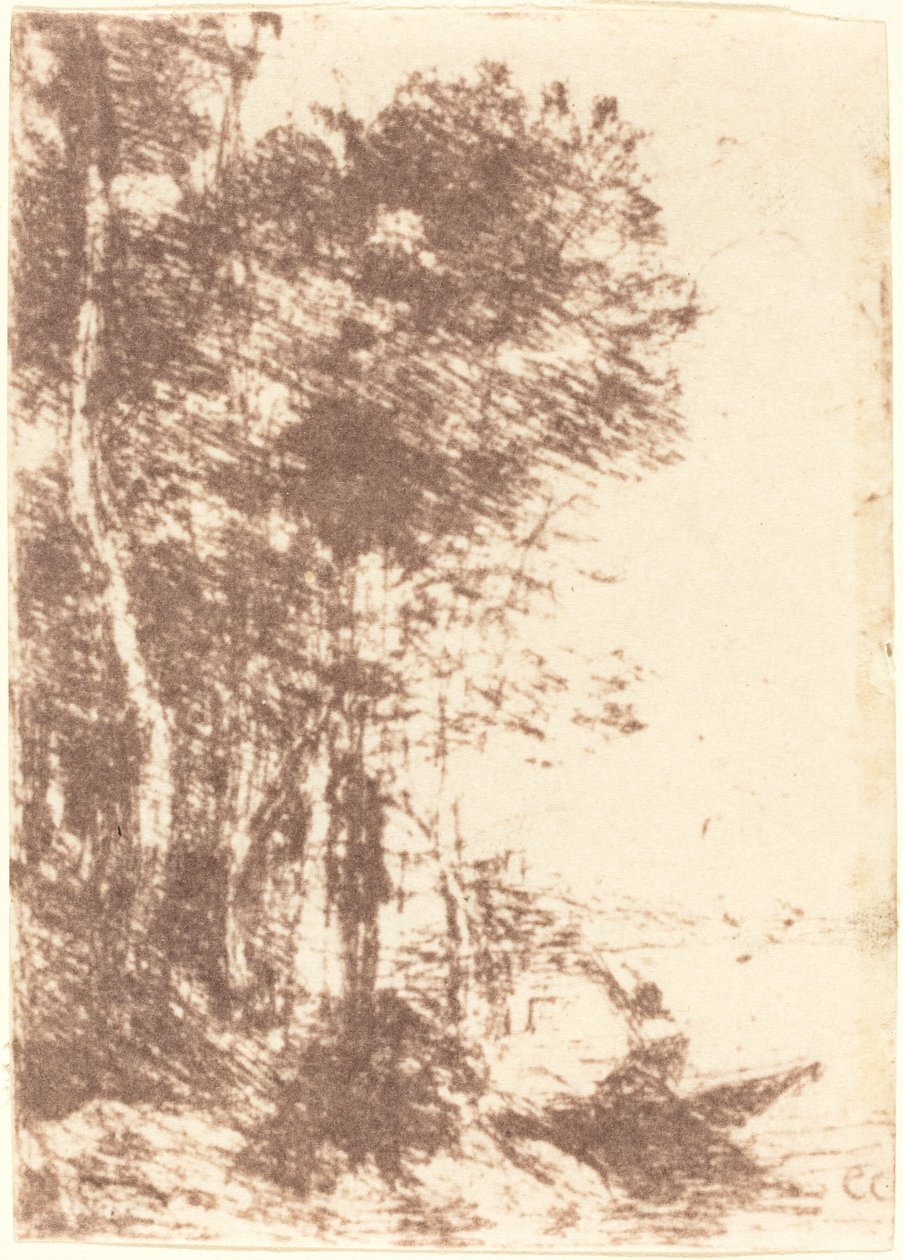 Souvenir fra Fampoux Souvenir fra Fampoux, 1854. af Jean Baptiste Camille Corot