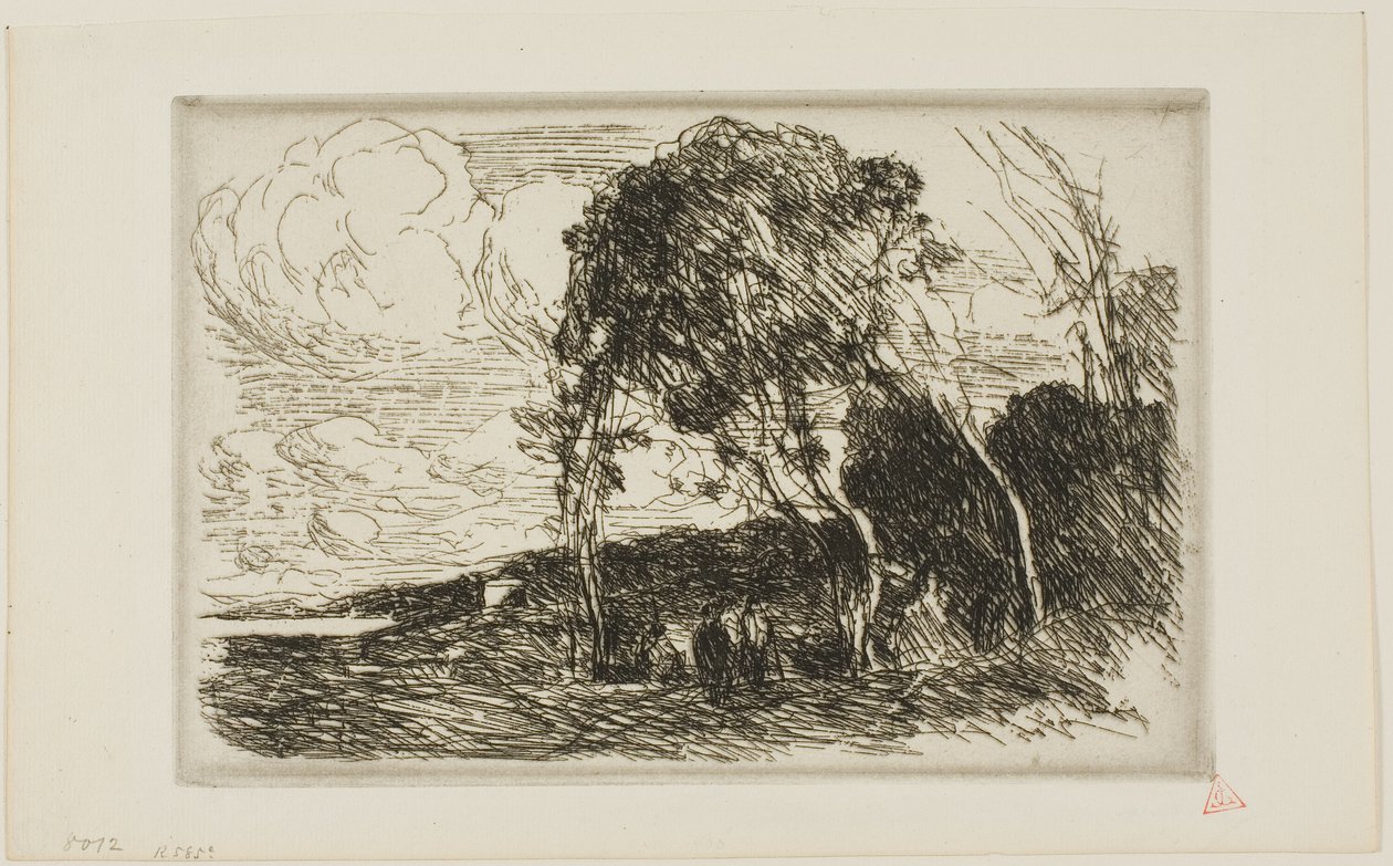 Souvenir fra befæstningen i Douai af Jean Baptiste Camille Corot