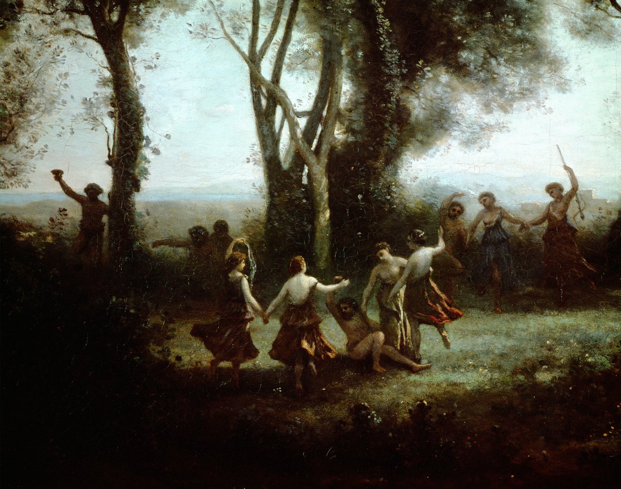 Nymfernes dans ... af Jean Baptiste Camille Corot