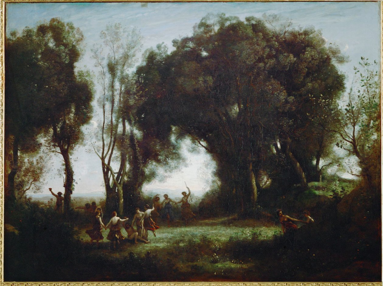 Nymfernes dans ... af Jean Baptiste Camille Corot