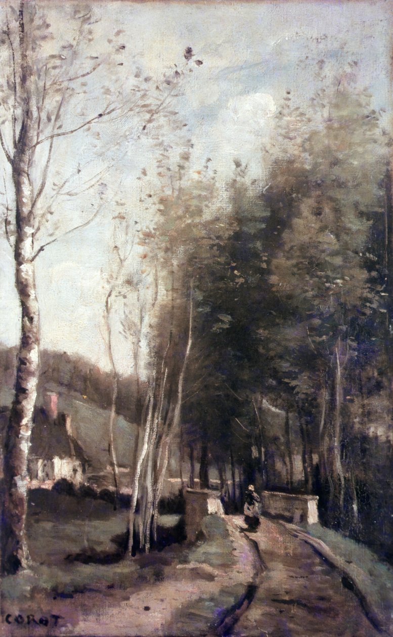 Den Lille Bro af Jean Baptiste Camille Corot
