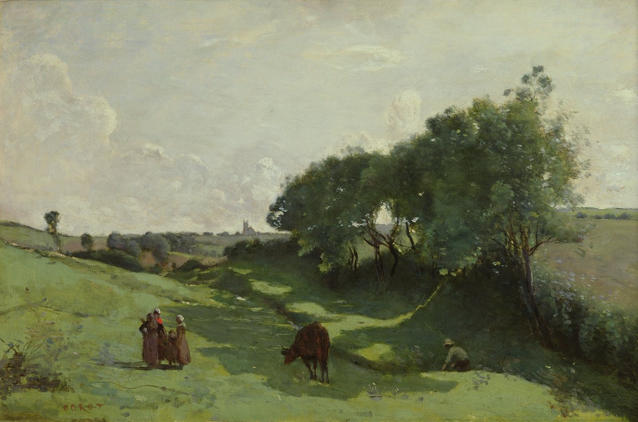Den Lille Dal af Jean Baptiste Camille Corot