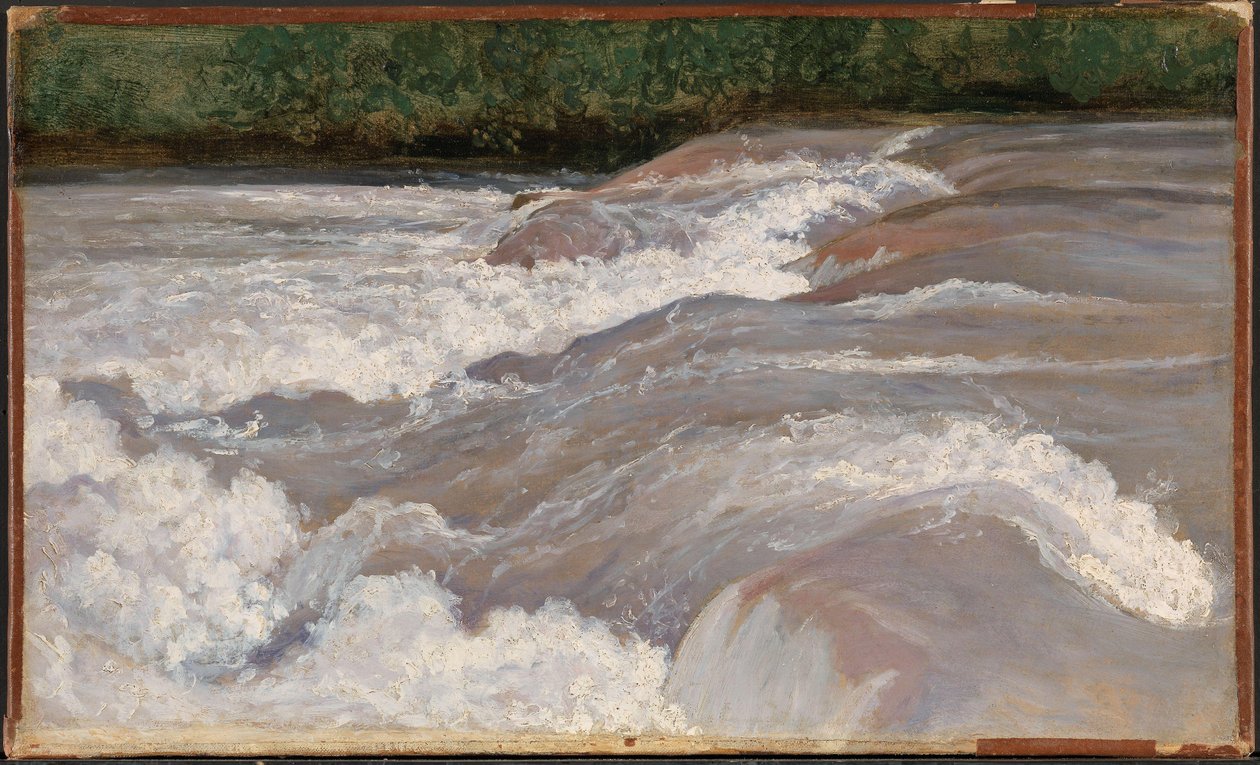 Velinoen over kaskaden af Terni af Jean Baptiste Camille Corot