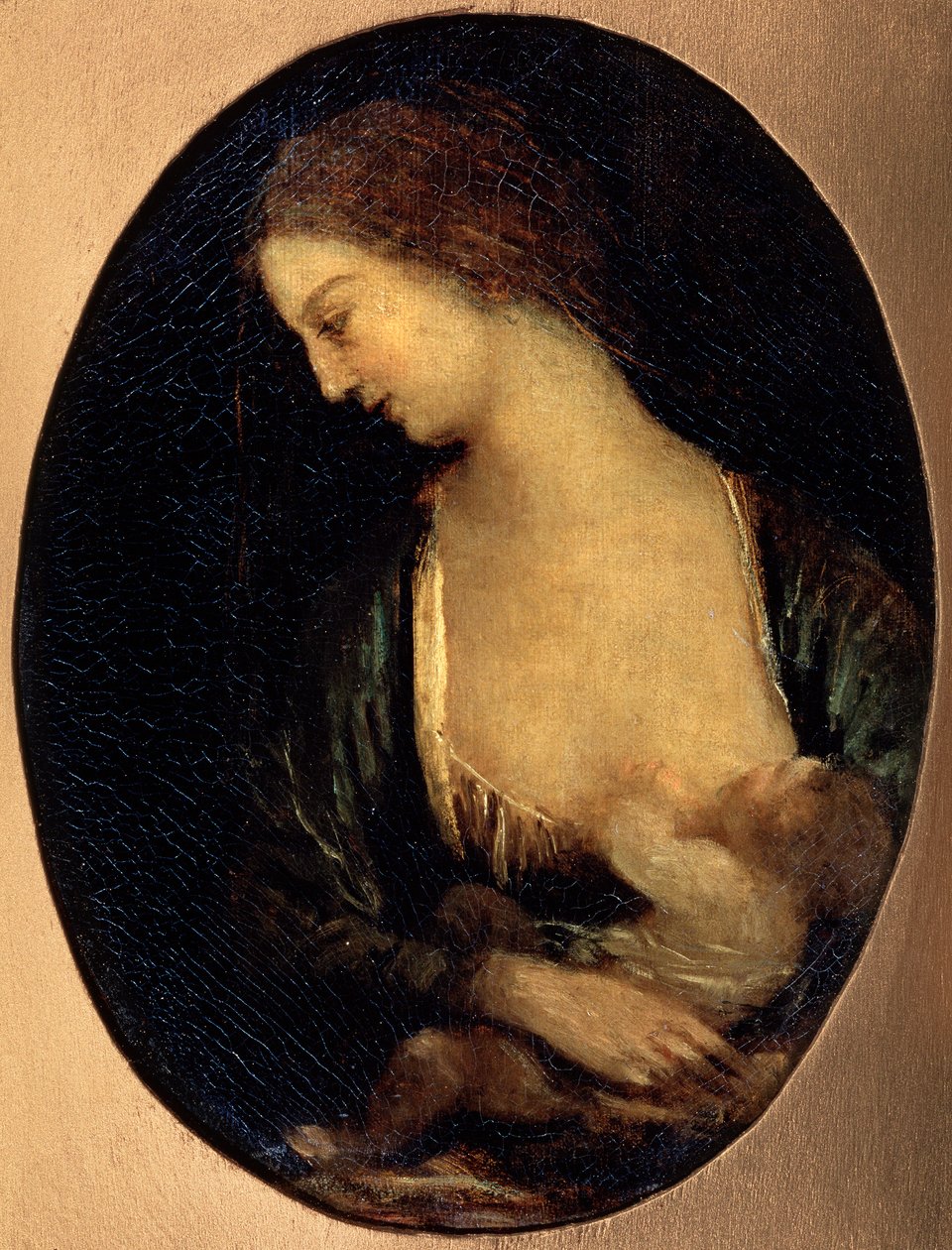 Jomfruen af Verneuil, 1850-1860. af Jean Baptiste Camille Corot