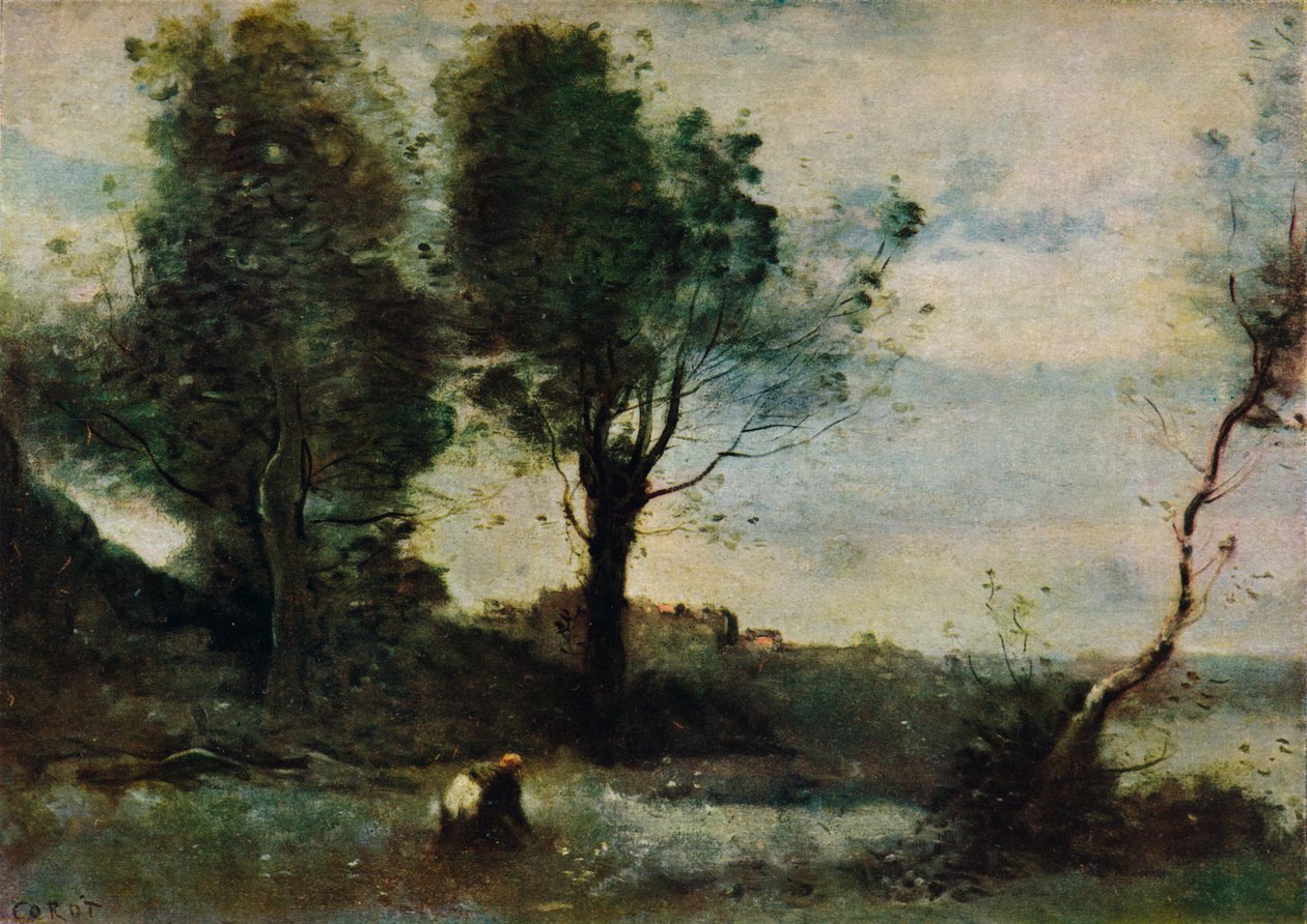 Træsamlere, c1865, 1913 af Jean Baptiste Camille Corot