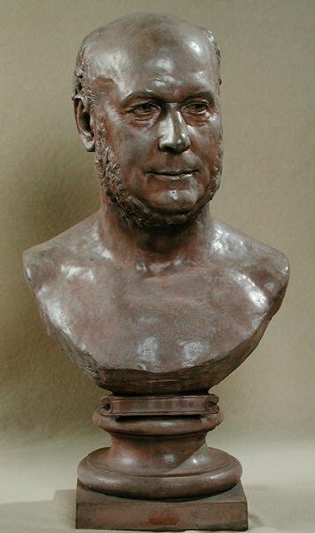 Buste af Jules Grevy (1807-97) 1873 (terracotta) af Jean Baptiste Carpeaux