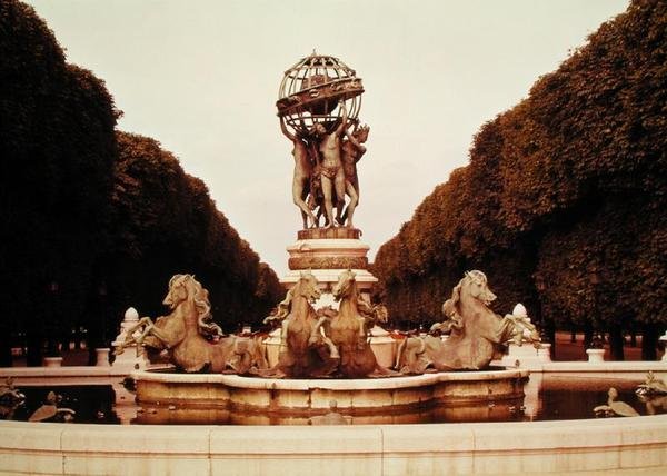 The Four Quarters of the World, ca. 1873 (marmor) af Jean Baptiste Carpeaux