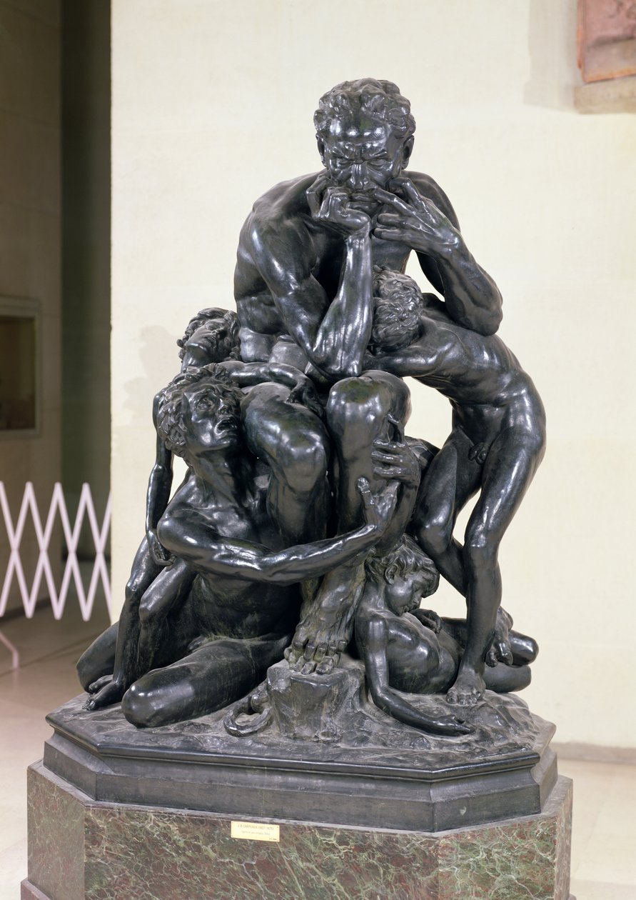Ugolino og hans sønner, 1860 (bronze) (se også 197136 og 347397) af Jean Baptiste Carpeaux