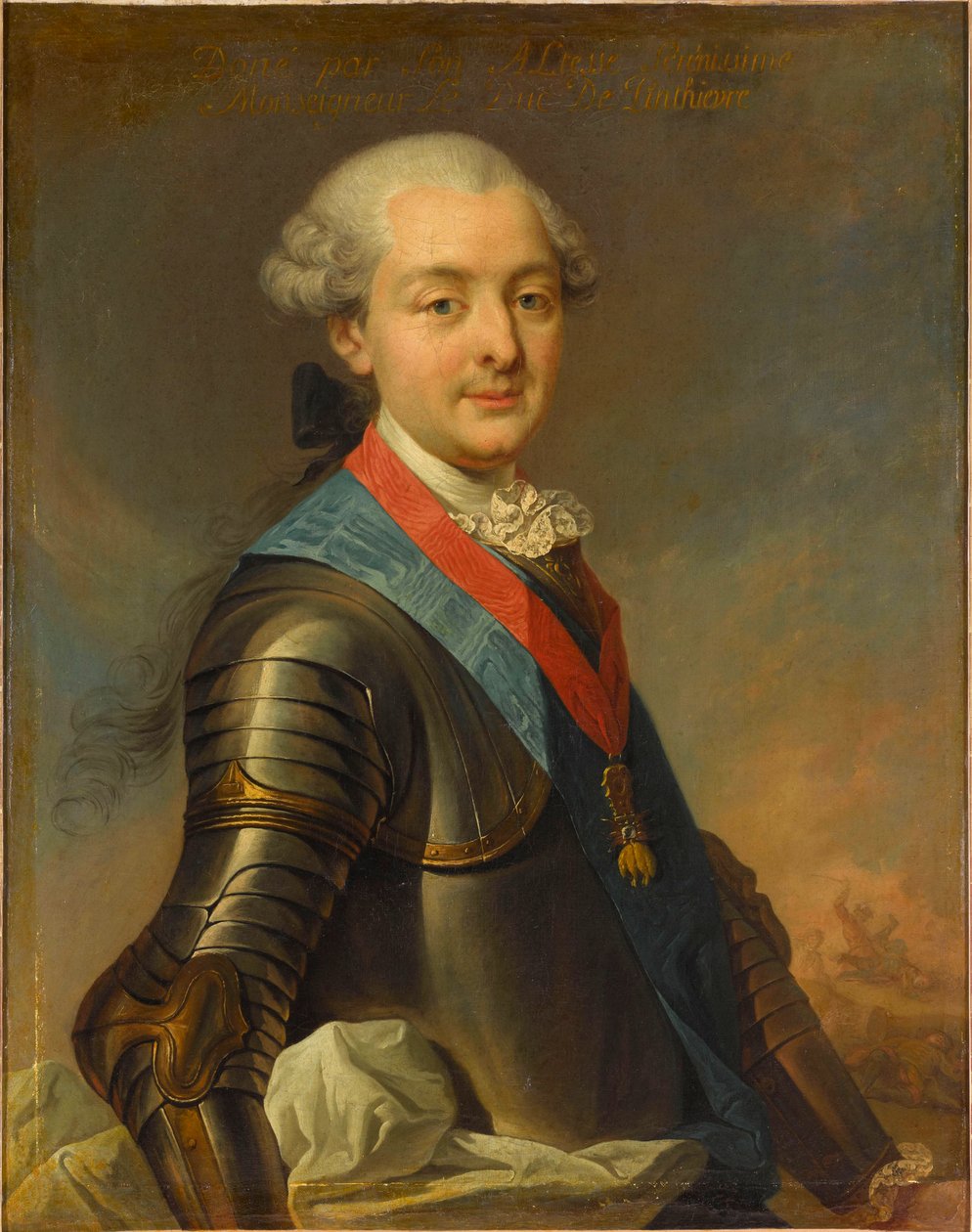 Louis Jean Marie de Bourbon, hertug af Penthievre 1725-1793, ca 1760. af Jean Baptiste Charpentier
