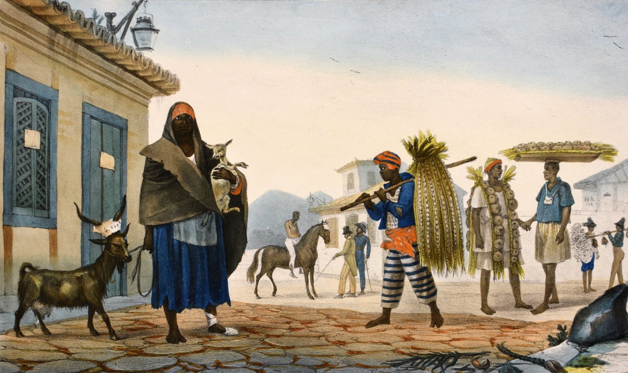 og farvelitografier af Jean Baptiste Debret