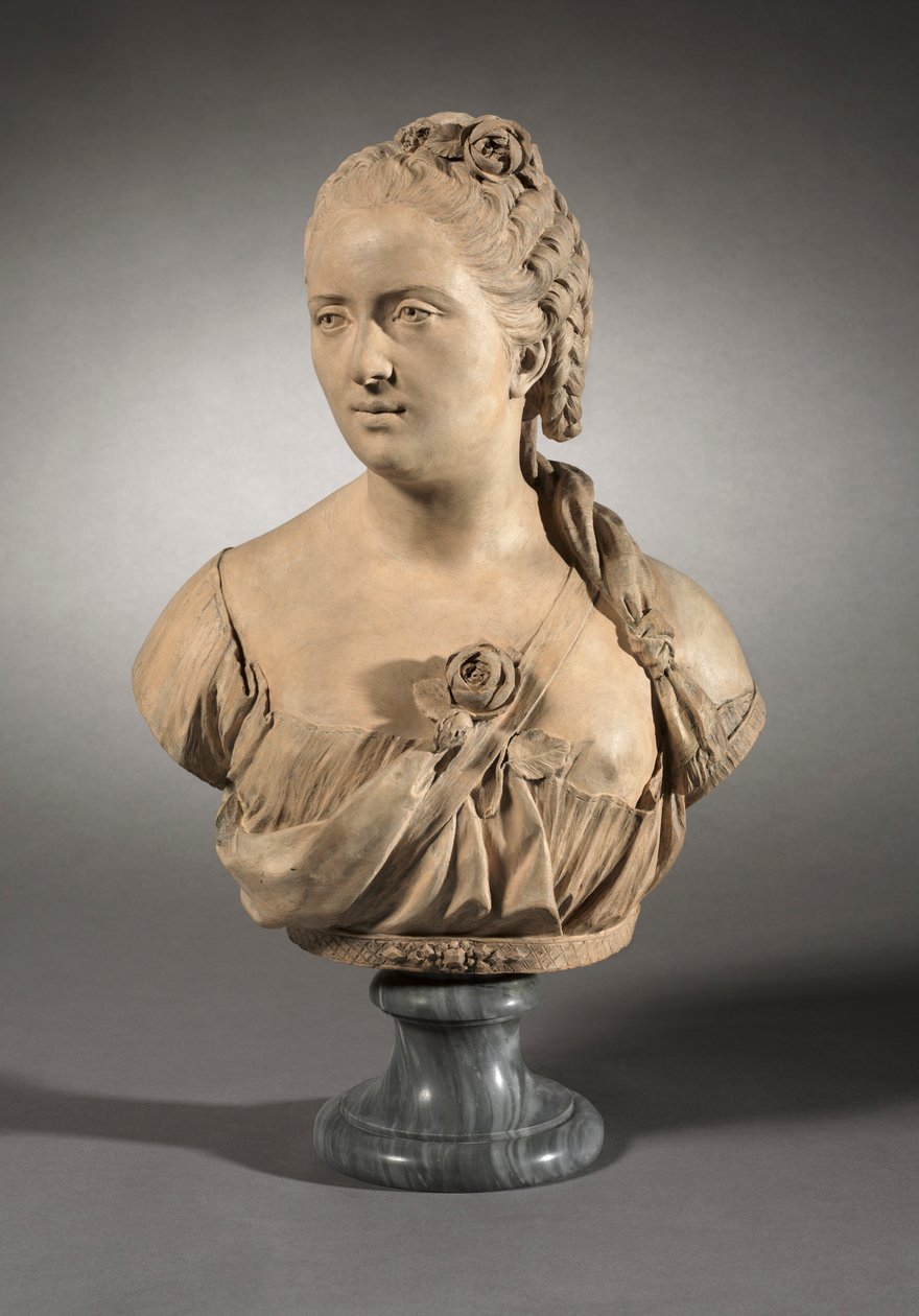Portræt af en kvinde, 1759. af Jean Baptiste Defernex