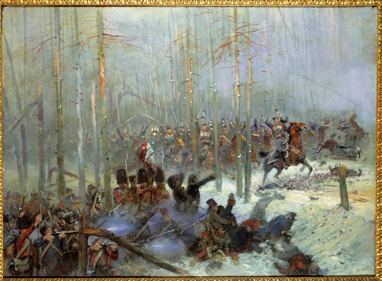 Ruslands kampagne i 1812: "" Angreb af oberst Dubois
