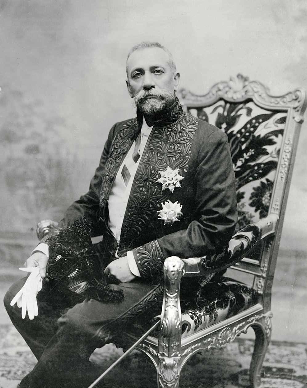 Honoré Charles Grimaldi, Prins Albert af Monaco af Jean Baptiste Edouard Detaille