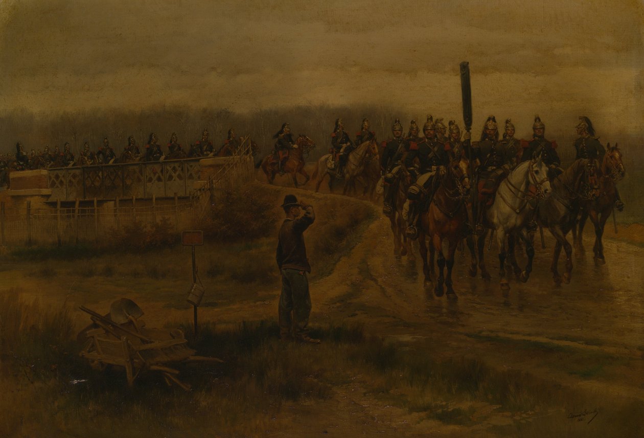 Mit gamle Regiment af Jean Baptiste Edouard Detaille