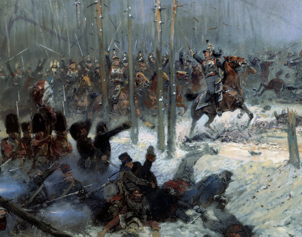 Russisk felttog i 1812: "" Angreb på oberst Dubois