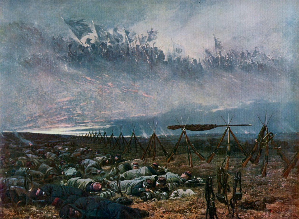 Drømmen, 1888, 1912. af Jean Baptiste Edouard Detaille