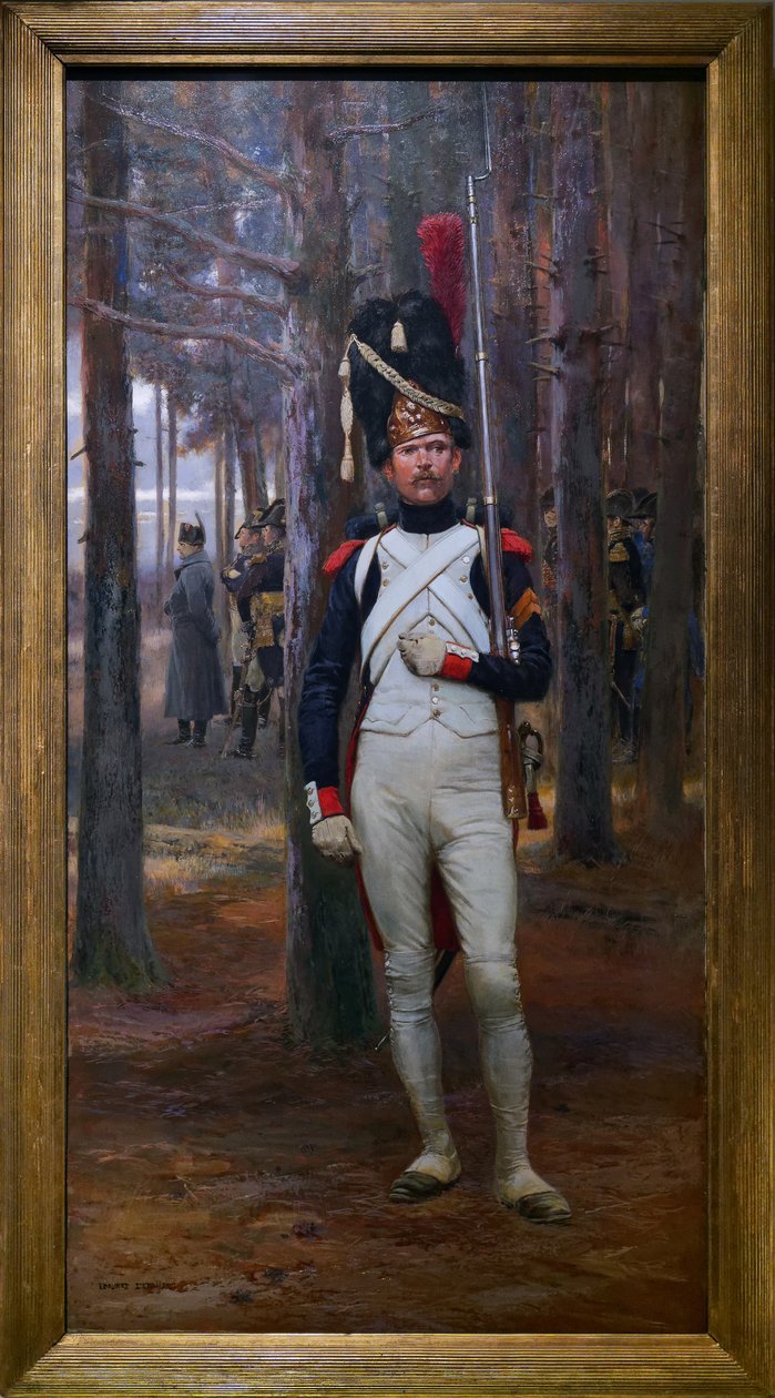 The Factionary, ca. 1900 (olie på træ) af Jean Baptiste Edouard Detaille