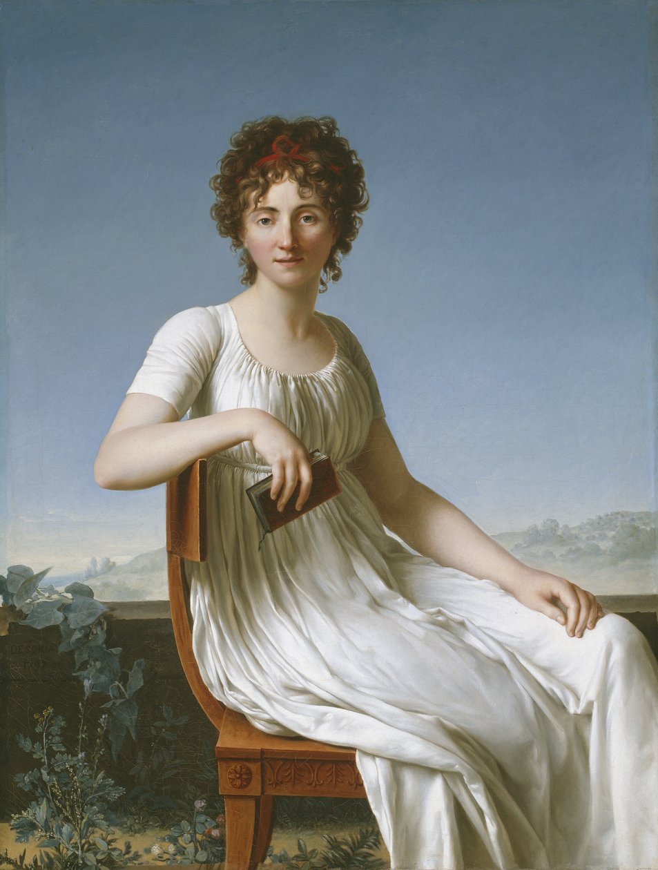 Portræt af Constance Pipelet, 1797 af Jean Baptiste Francois Desoria