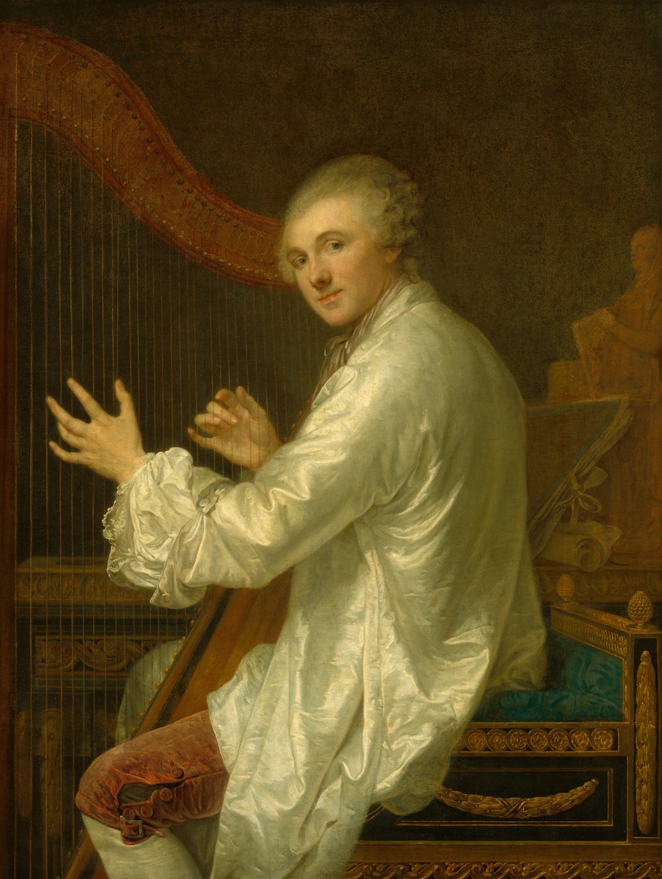 Ange Laurent fra La Live de Jully, sandsynligvis 1759. af Jean Baptiste Greuze