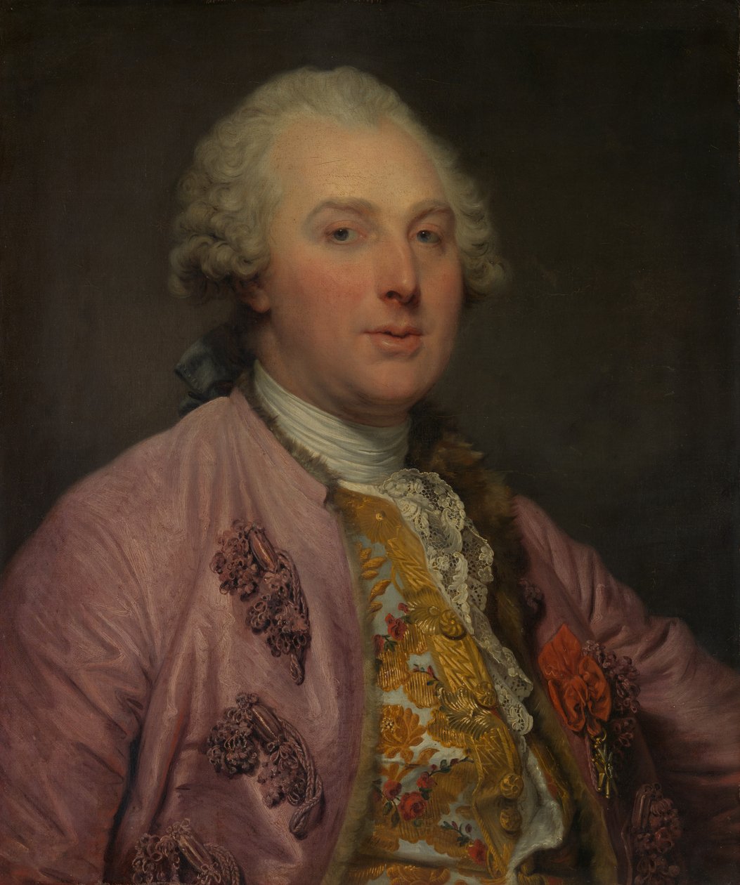 Charles Claude de Flahaut 1730-1809, greve af Angiviller, 1763. af Jean Baptiste Greuze