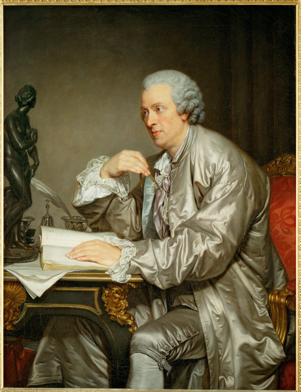 Claude Henri Watelet, generalinspektør for finanserne ... af Jean Baptiste Greuze