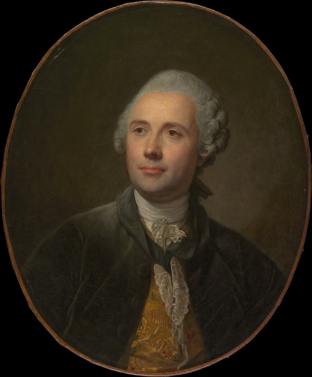 Jean Jacques Caffiéri 1725-1792, ca. 1765. af Jean Baptiste Greuze