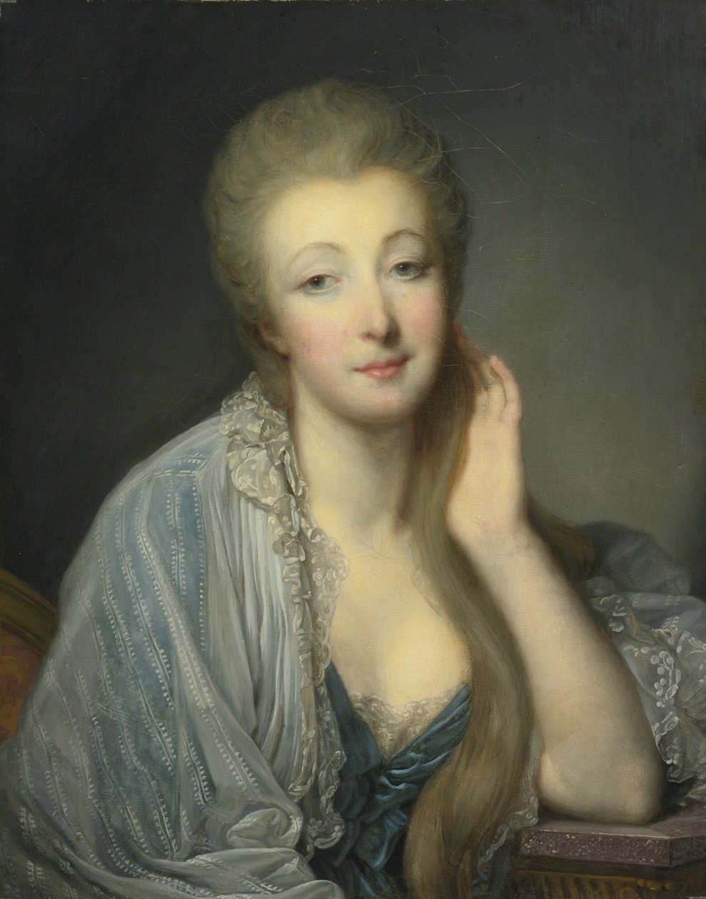 Jeanne Bécu, grevinde Du Barry 1743-1793 af Jean Baptiste Greuze