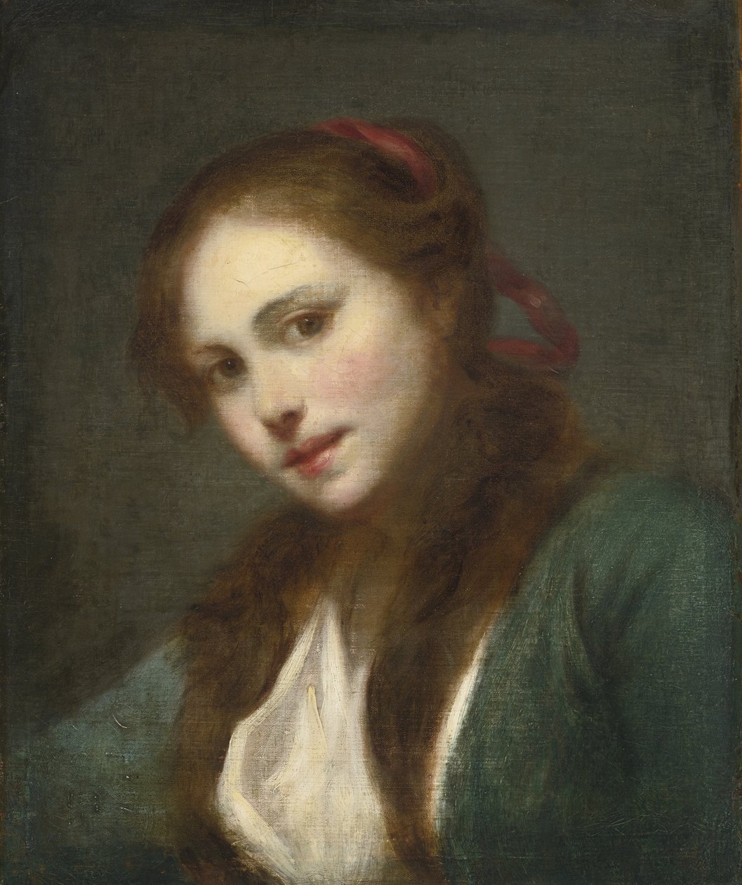 La Polonaise En polsk skønhed af Jean Baptiste Greuze