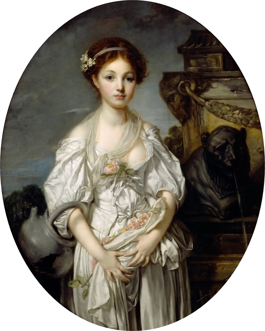 Den ødelagte kande af Jean Baptiste Greuze
