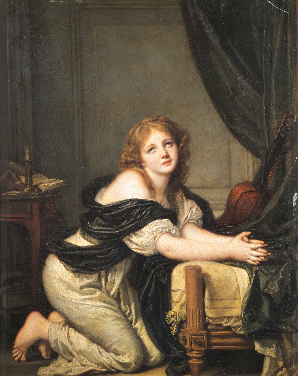 Morgenbøn af Jean Baptiste Greuze