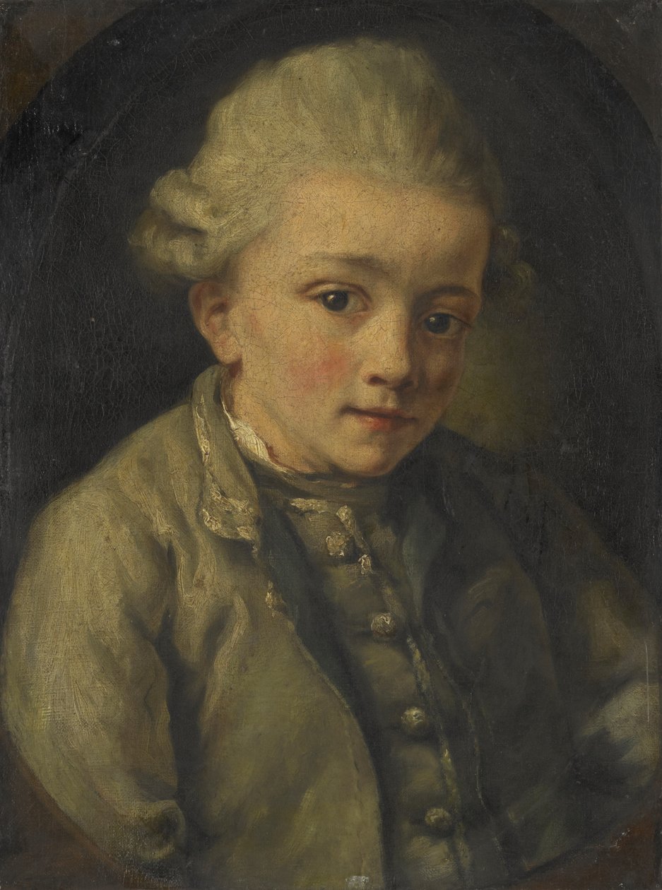 Mozart, 1763-64 af Jean Baptiste Greuze