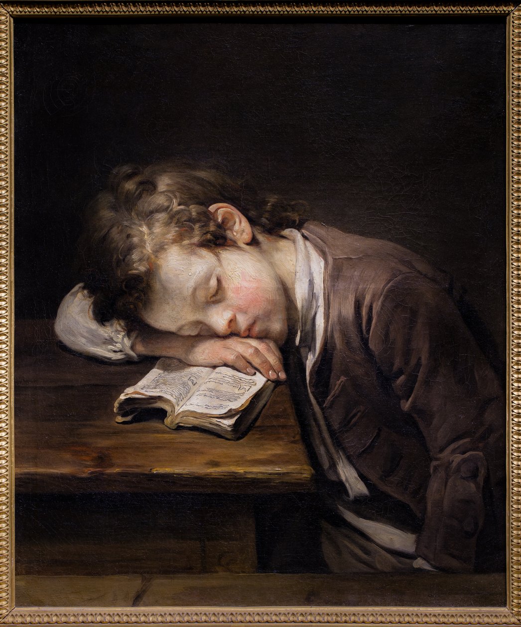Den lille dovne dreng af Jean Baptiste Greuze