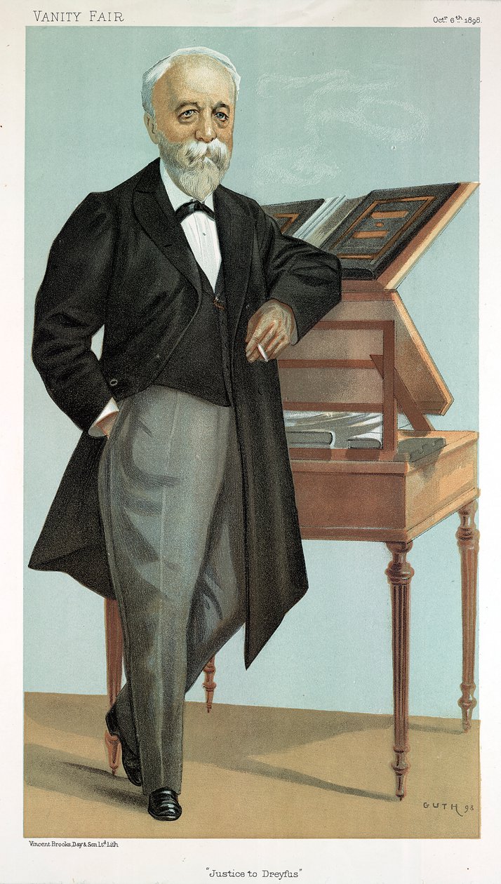 Retfærdighed til Dreyfus, 1898 af Jean Baptiste Guth