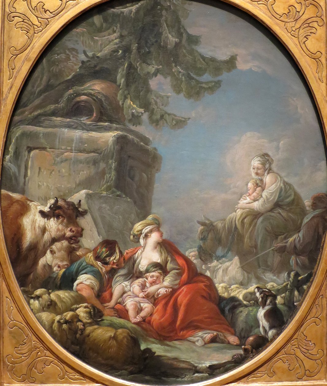 Resten af hyrderne af Jean Baptiste Henri Deshays
