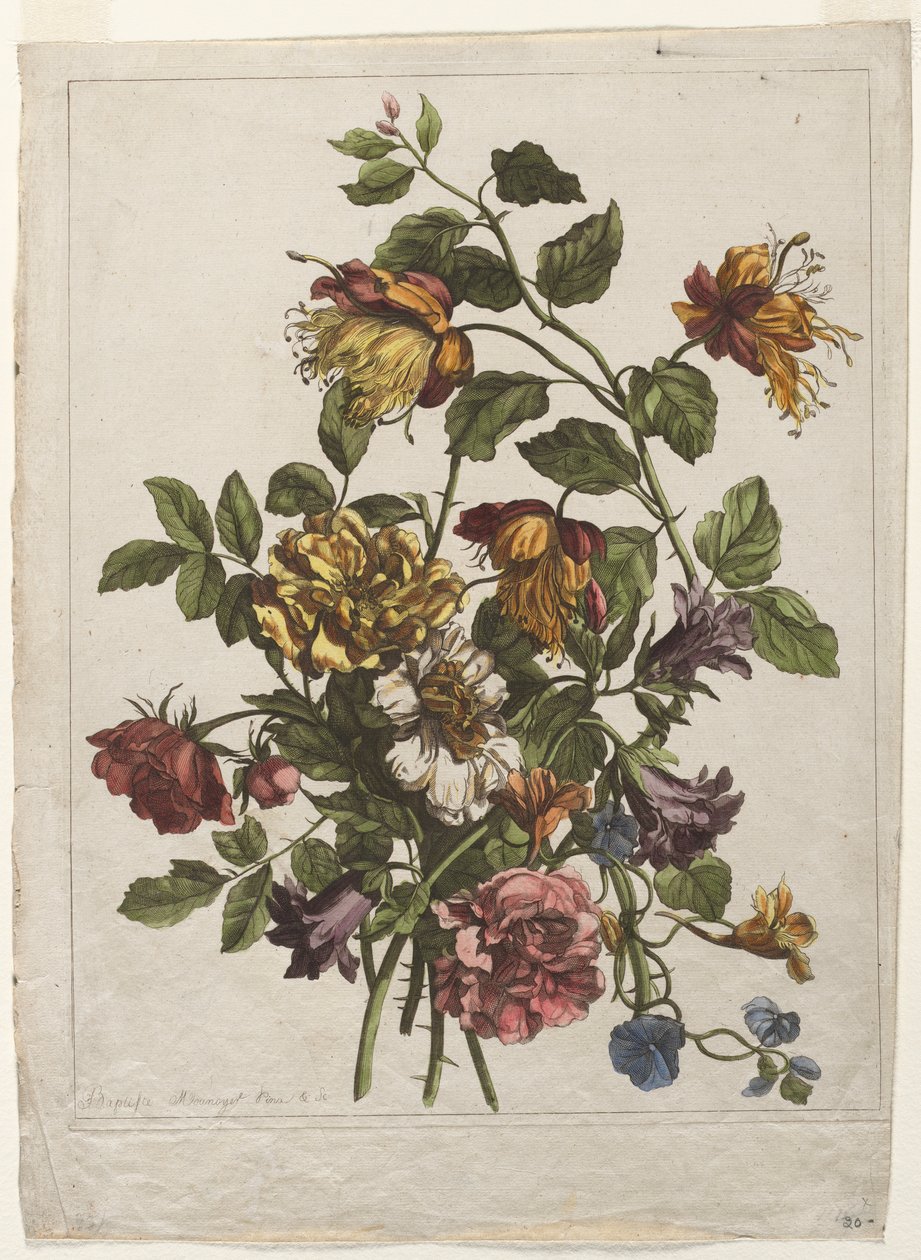 Buket af Jean Baptiste I Monnoyer