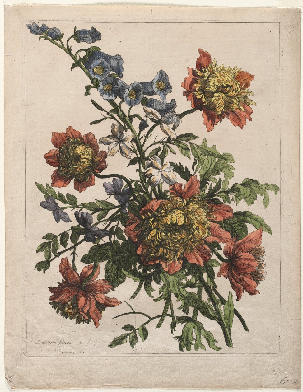 Buket af Jean Baptiste I Monnoyer