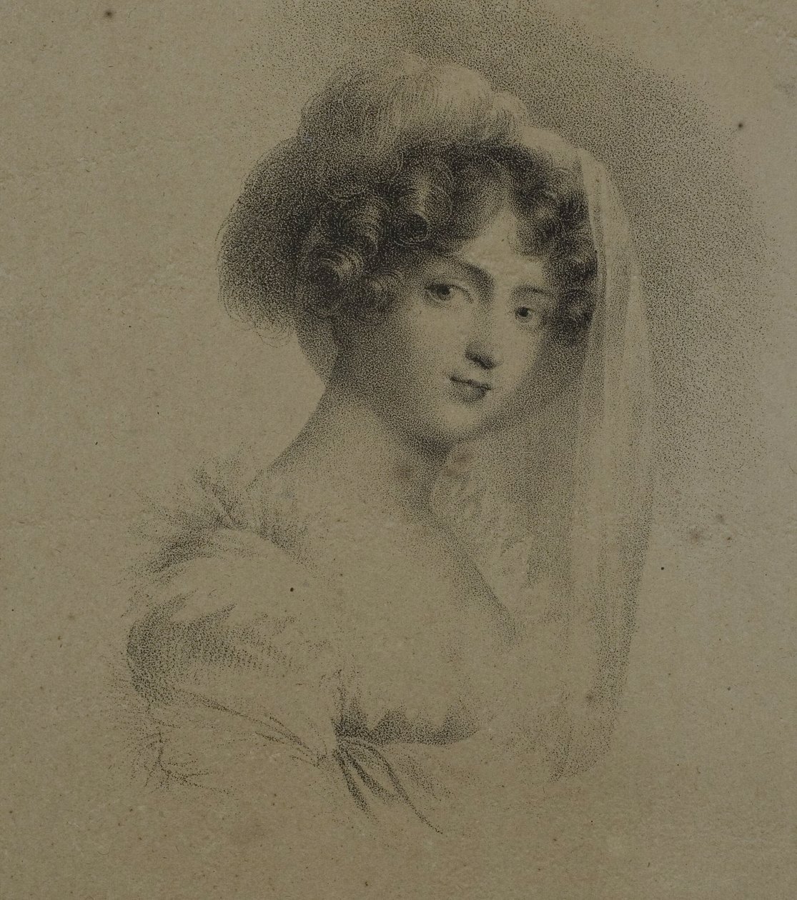 Fru. Horace Vernet af Jean Baptiste Isabey