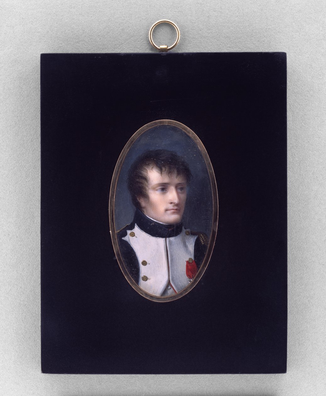 Napoleon Bonaparte, ca. 1804 (akvarel på elfenben af Jean Baptiste Isabey