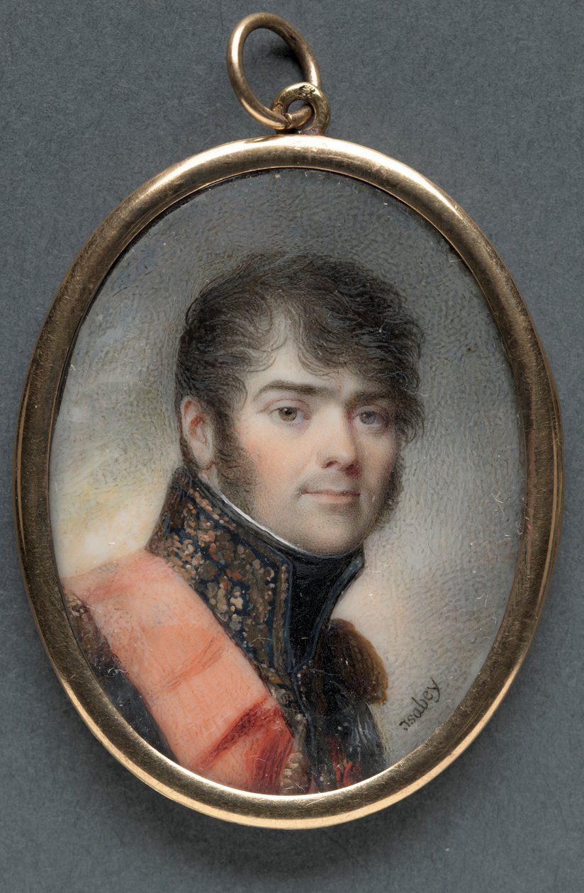 Portræt af Henri Gratien, Grev Bertrand, 1808. af Jean Baptiste Isabey