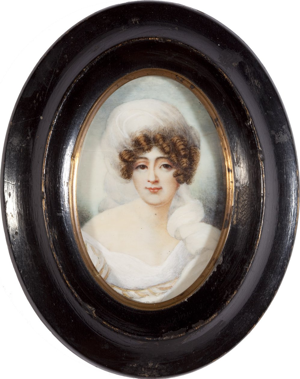 Portræt af Maria grevinde Walewska 1786-1817 af Jean Baptiste Isabey