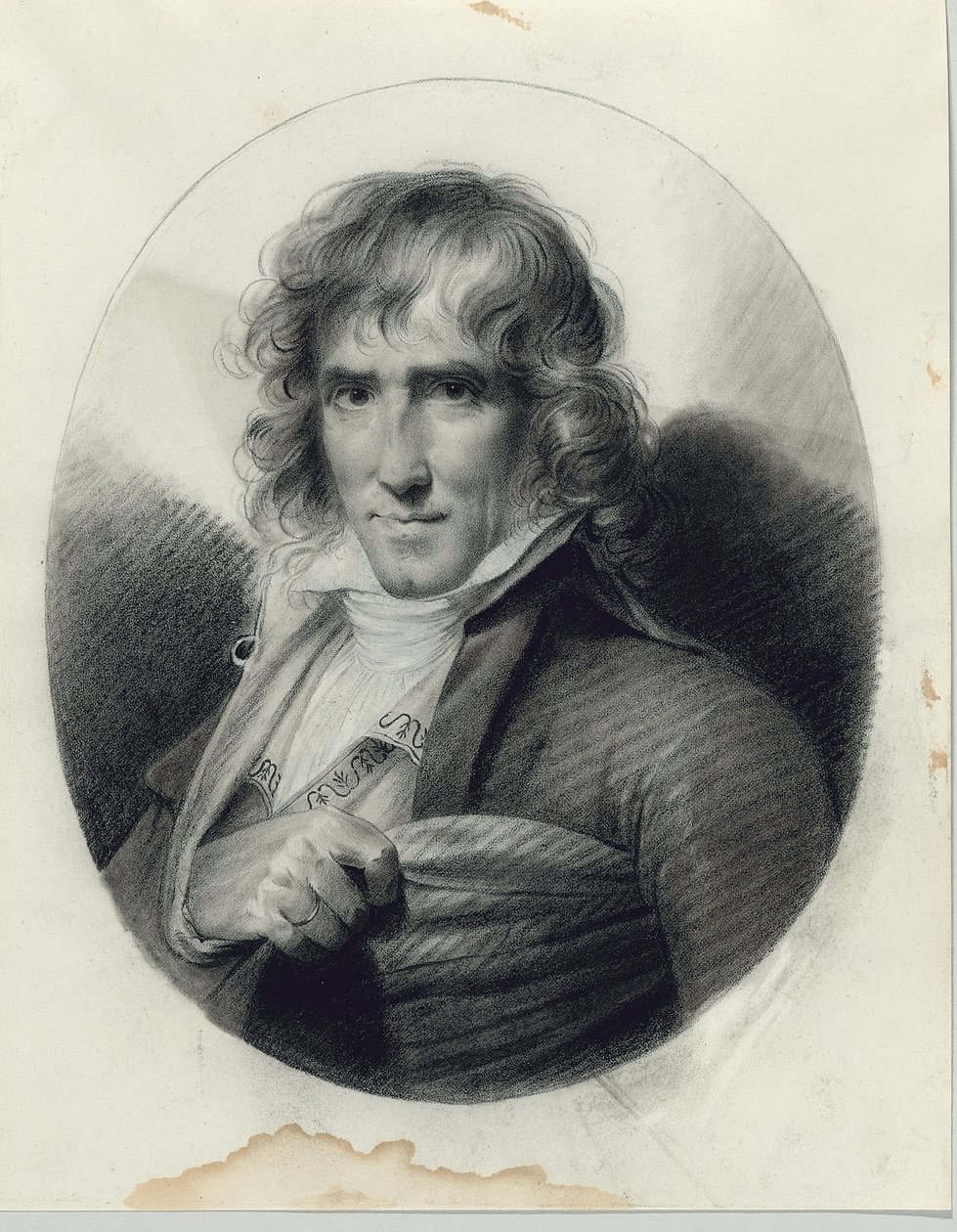 Portræt af kunstneren Joseph Chinard af Jean Baptiste Isabey