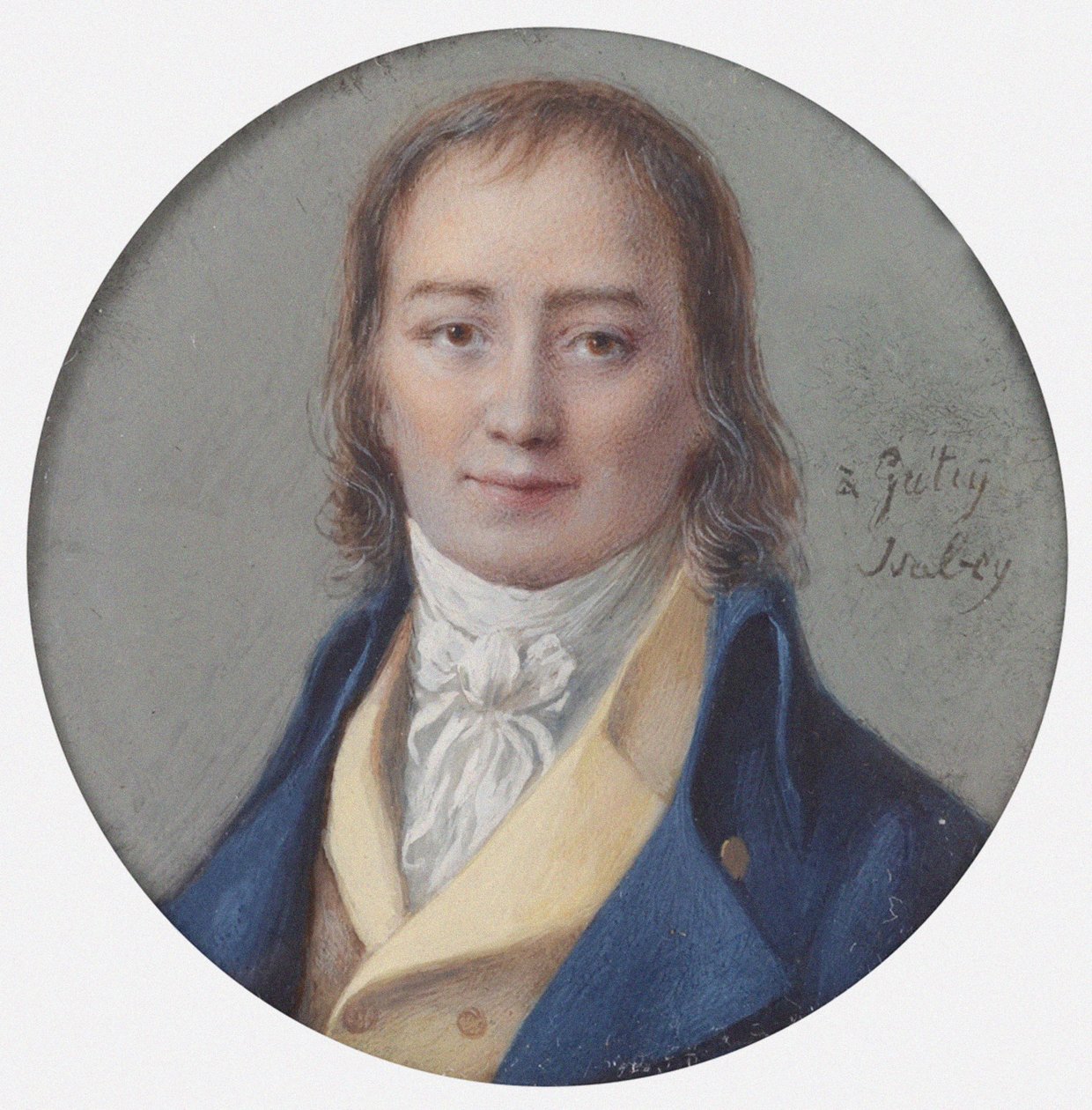 Portræt af komponisten André Ernest Modeste Grétry 1741-1813, 1786-1788. af Jean Baptiste Isabey