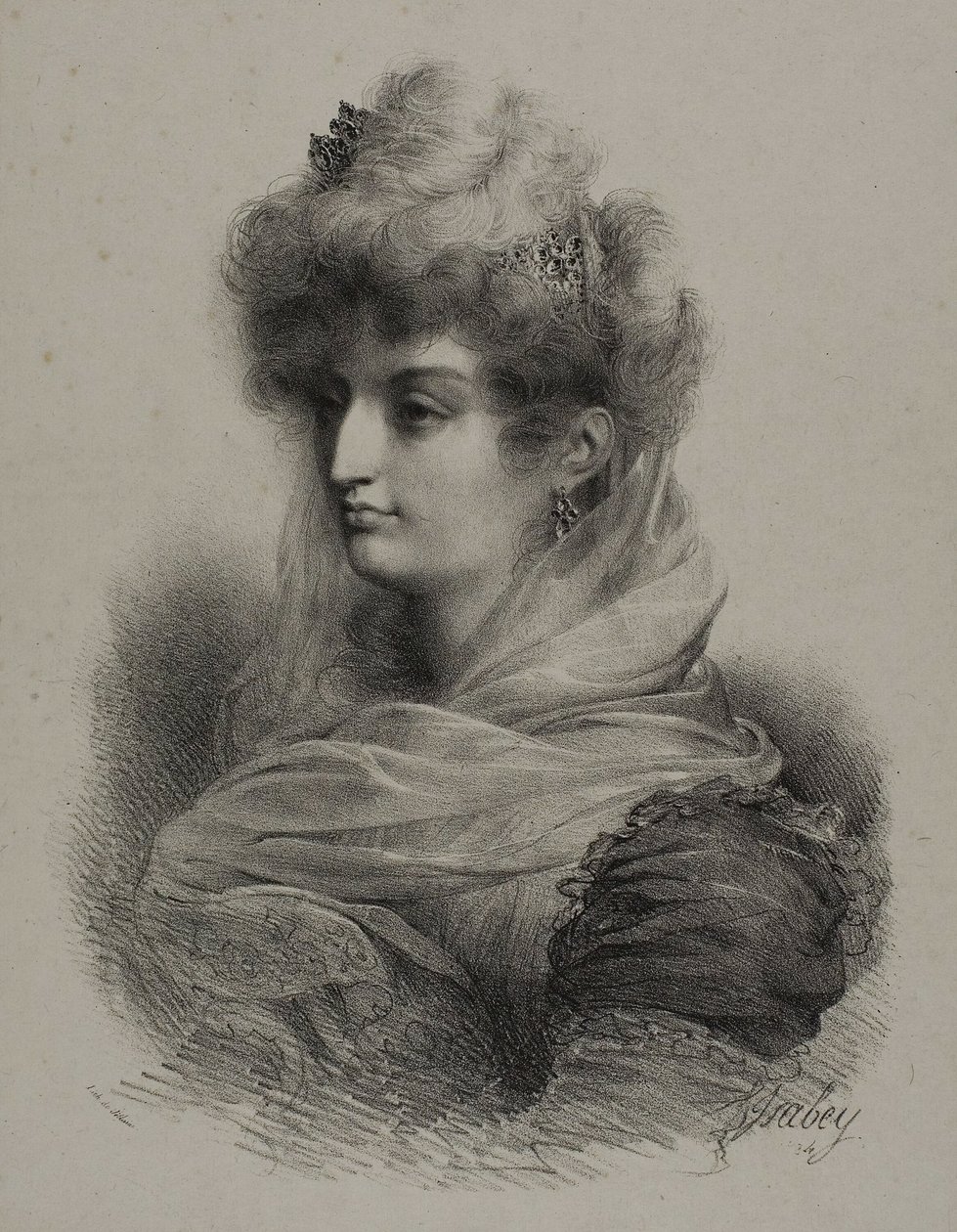 Hertuginden af Angoulème, Madame la Dauphine af Jean Baptiste Isabey