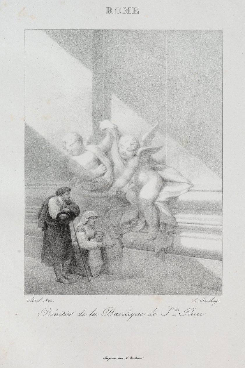Rejse til Italien i 1822 af Jean Baptiste Isabey
